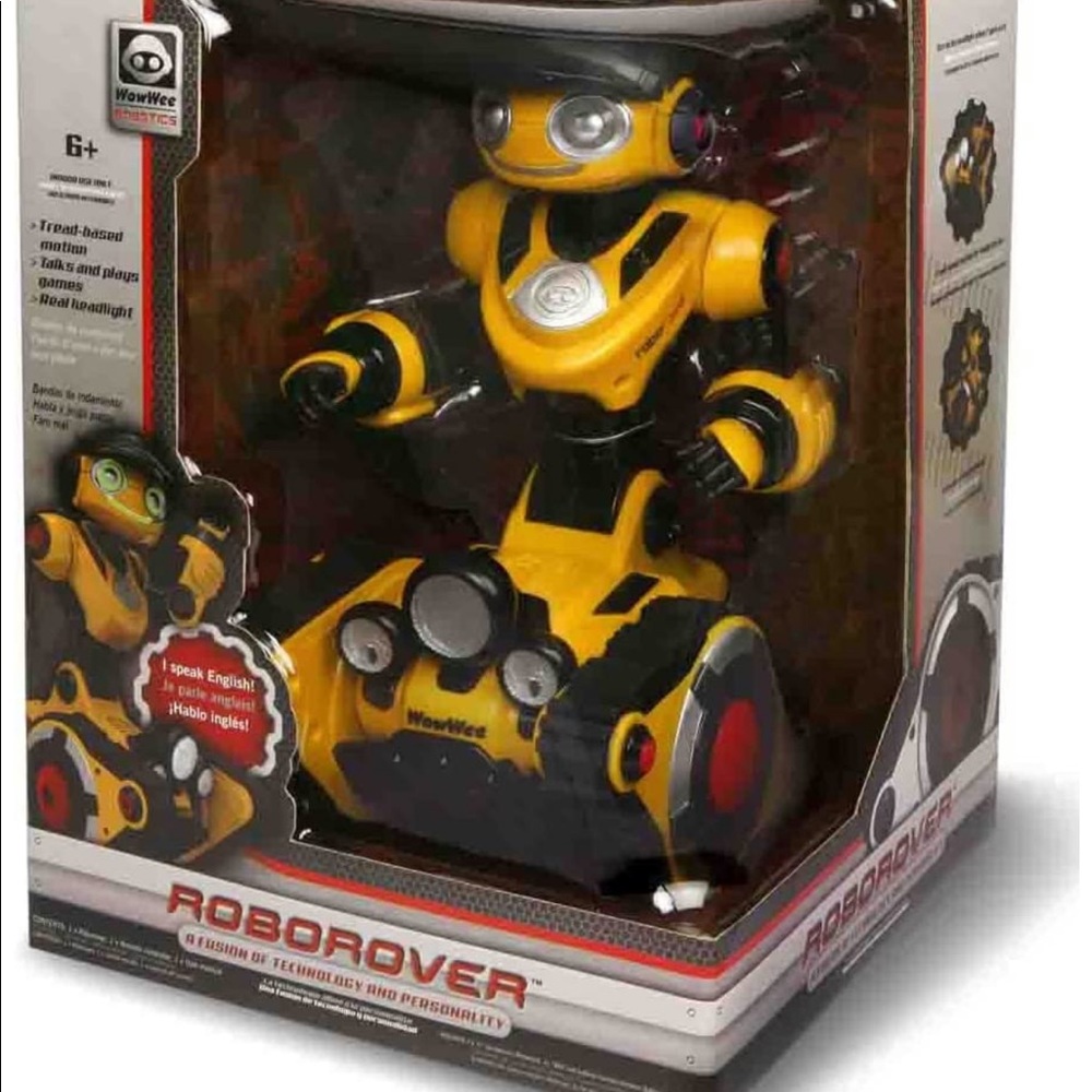 WOWWEE 8405 ROBOROVER REMOTE CONTROL ROBOT